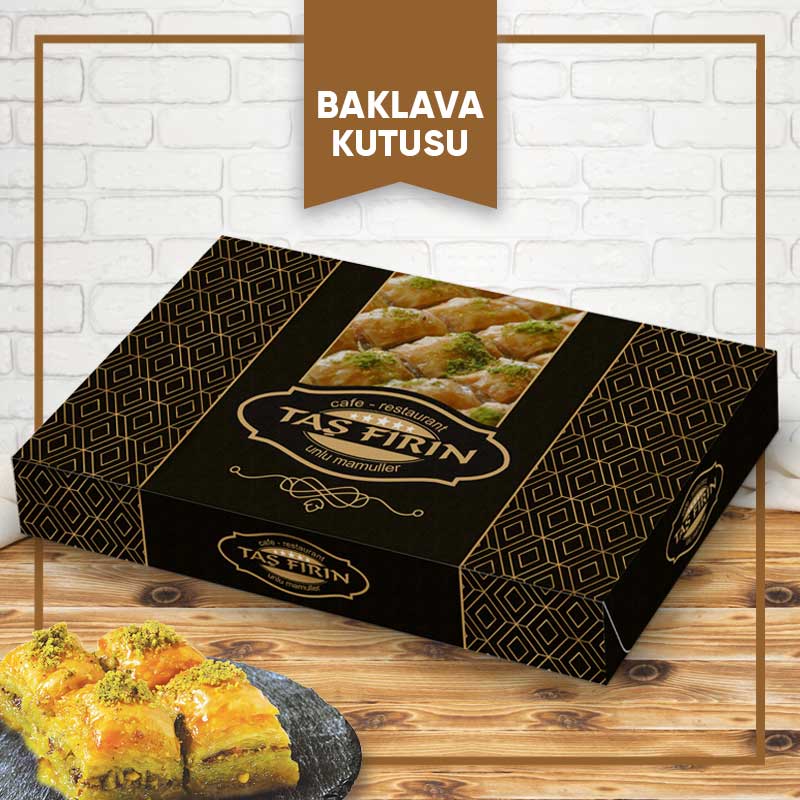 BAKLAVA KUTUSU SELEFONLU 0.5/1 KGLIK 